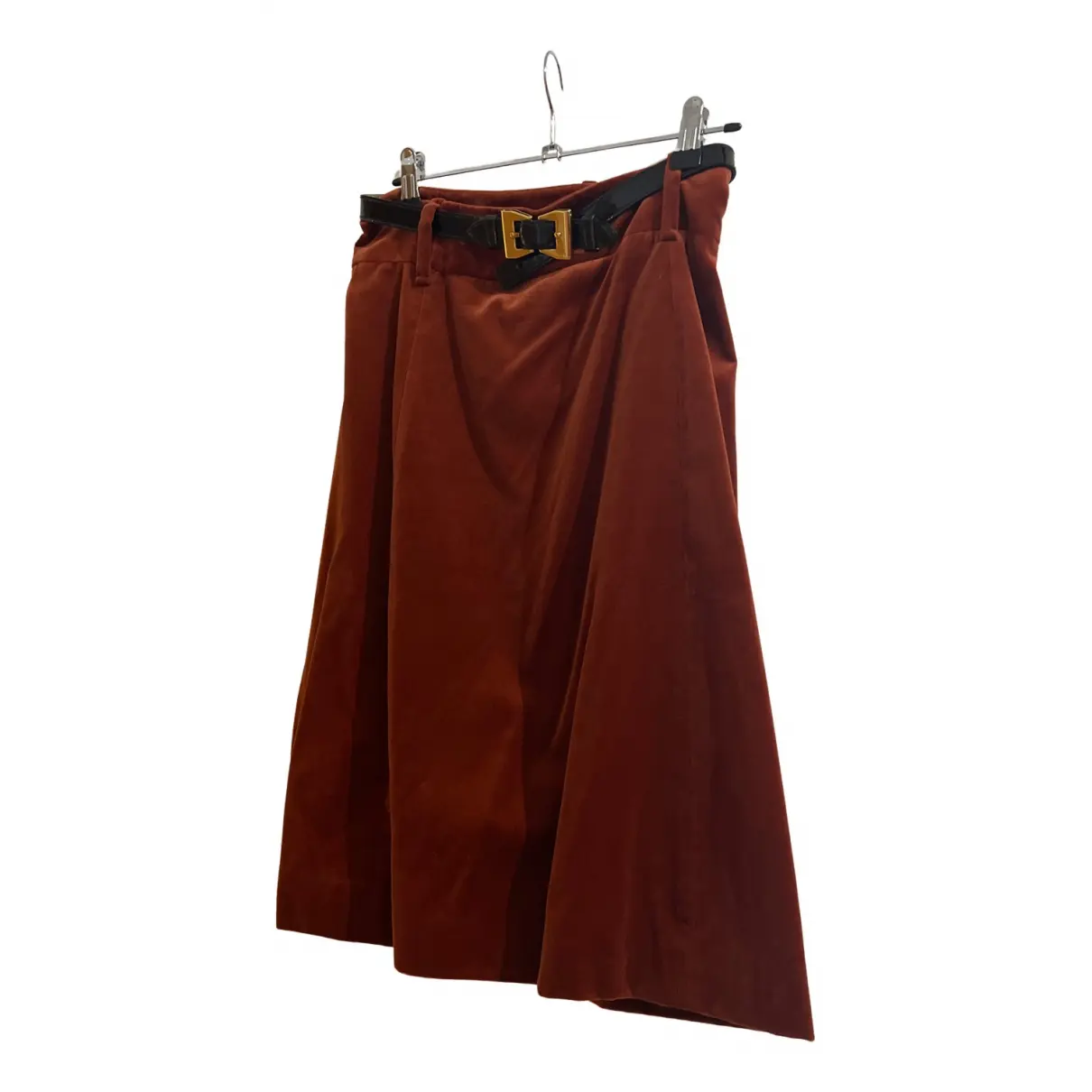 Velvet mini skirt Gucci - Vintage