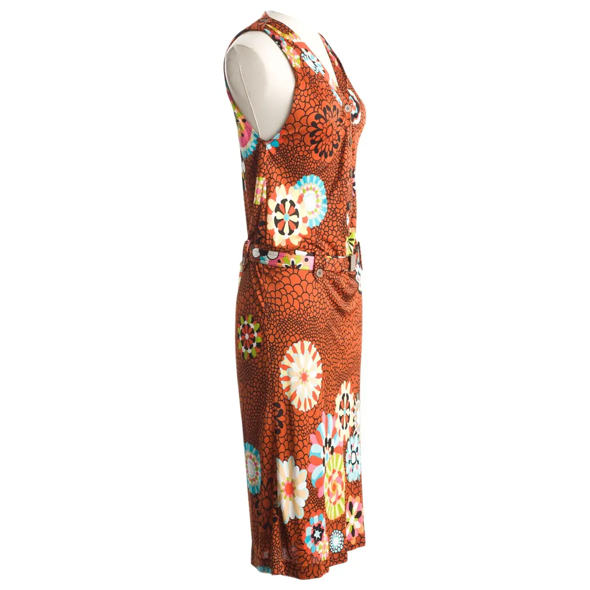 Missoni Orange Viscose Dress for sale