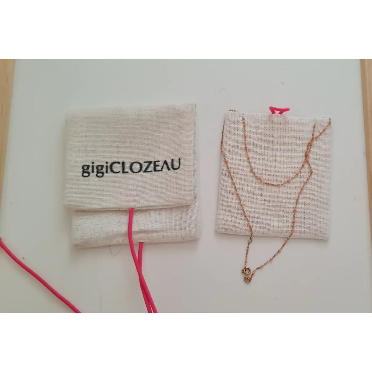 Buy Gigi Clozeau Yellow gold necklace online