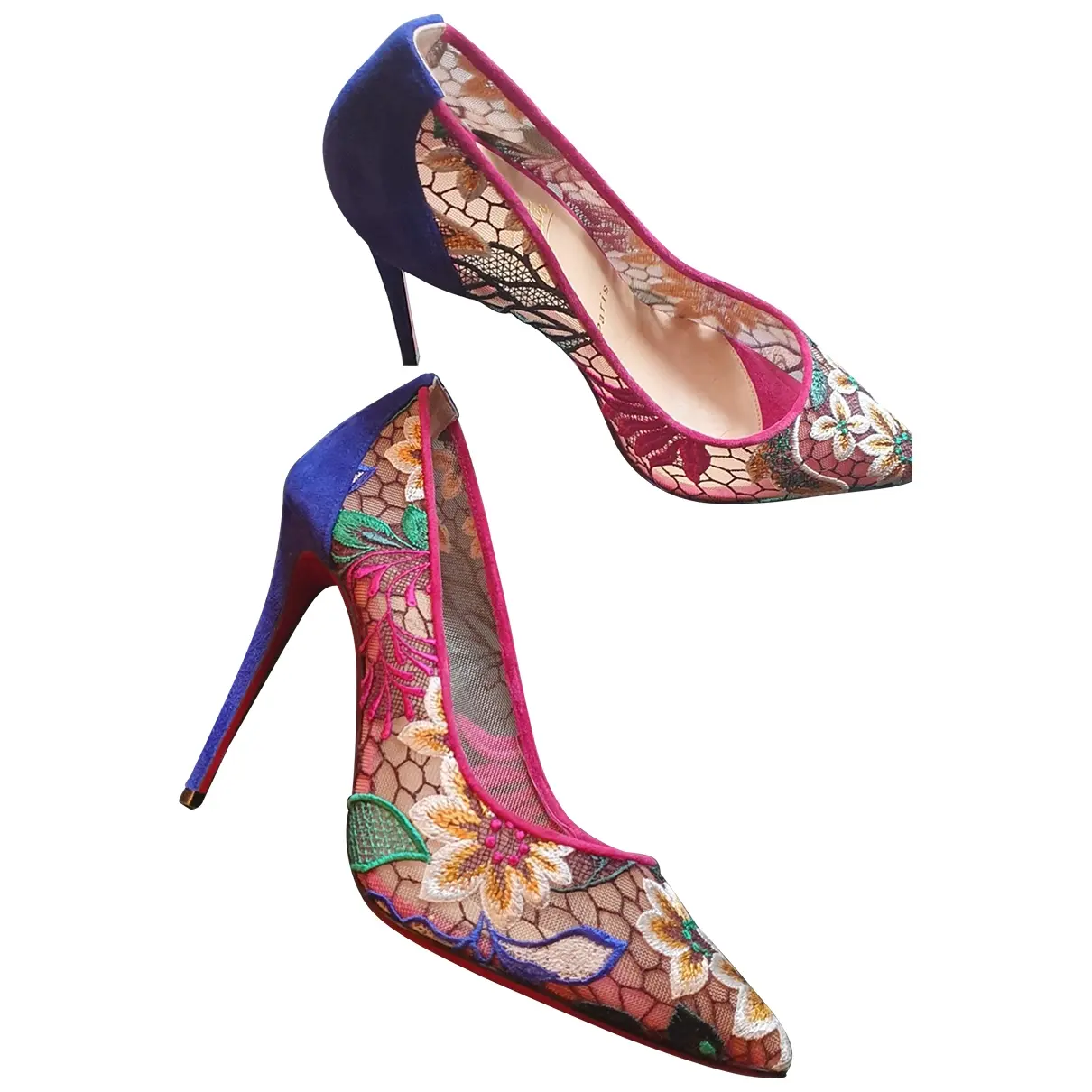 Cloth heels Christian Louboutin