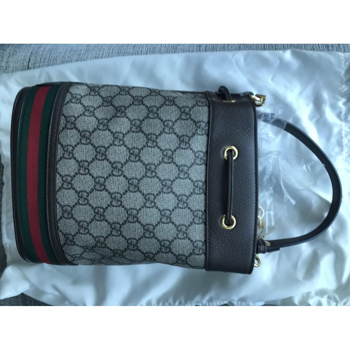 Buy Gucci Ophidia Bucket cloth crossbody bag online