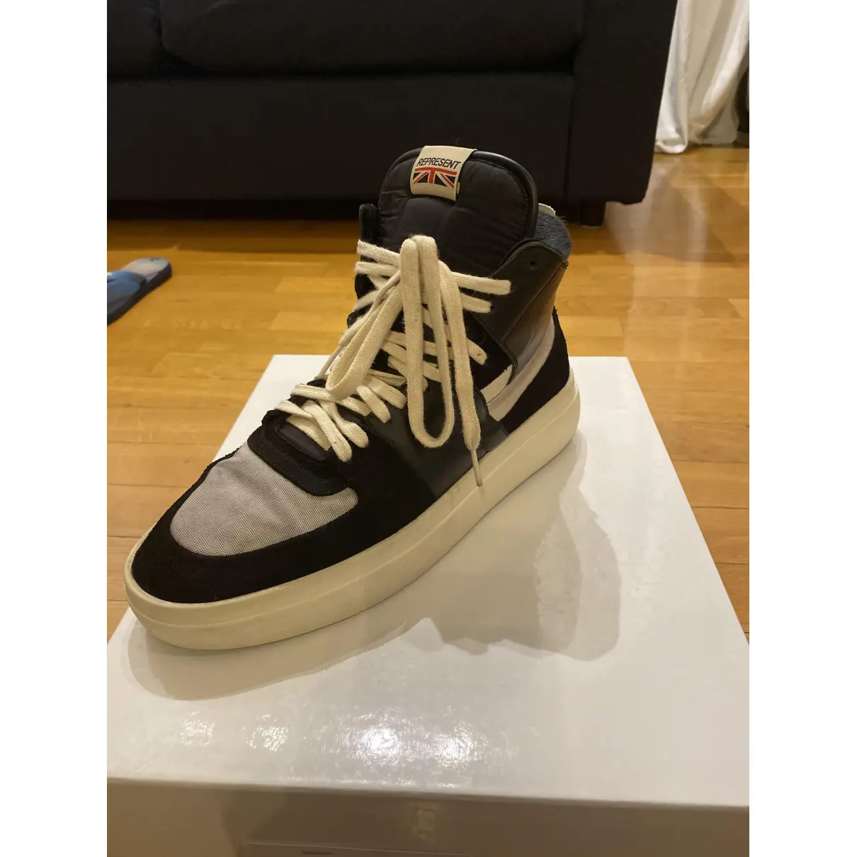 Buy Represent Cloth high trainers online