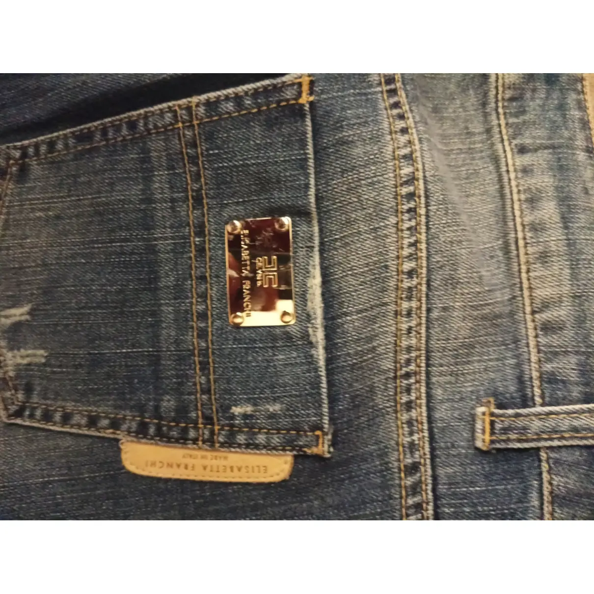 Luxury Elisabetta Franchi Jeans Women