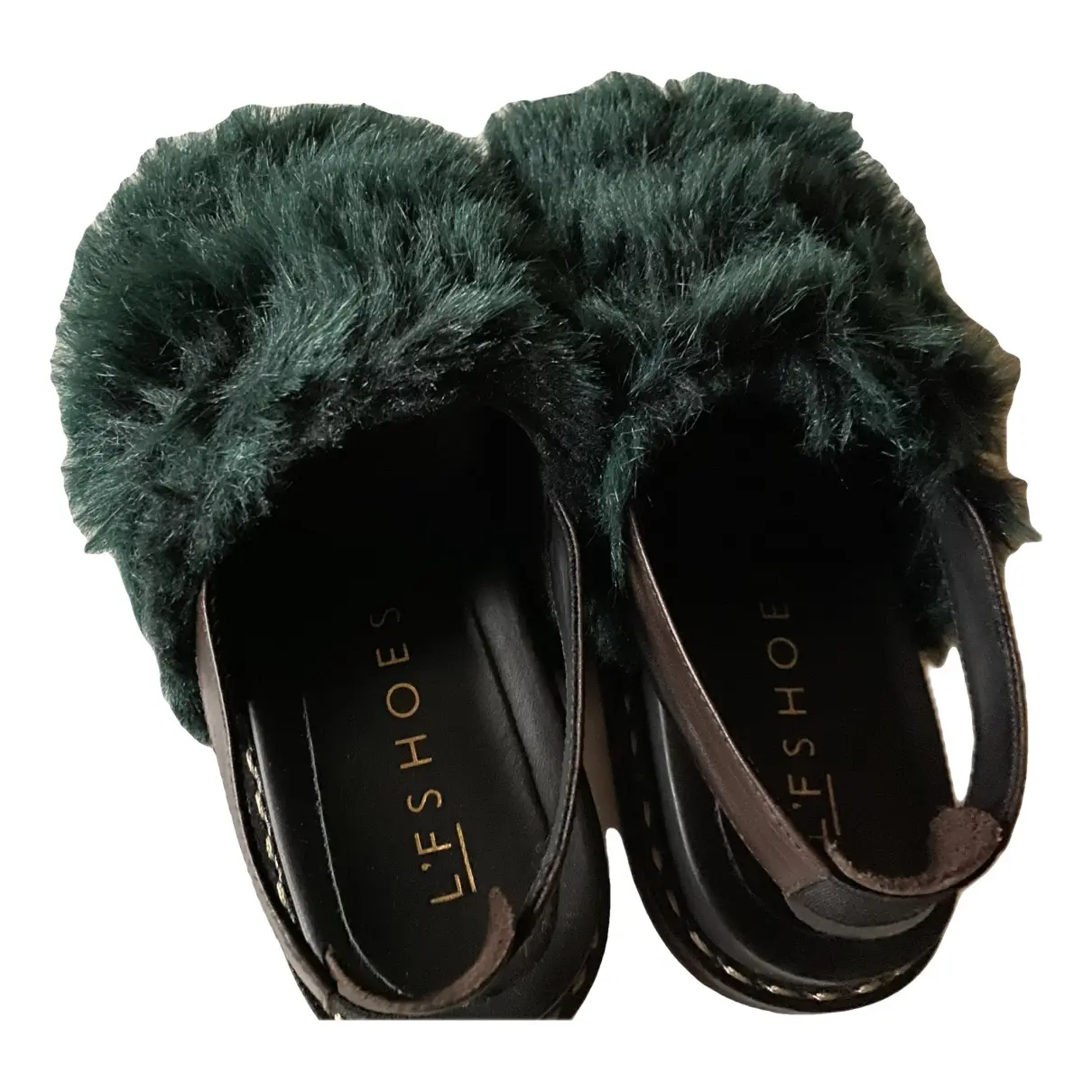 Buy L'F Shoes Faux fur sandals online