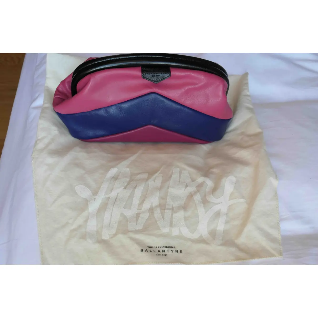 Ballantyne Leather clutch bag for sale