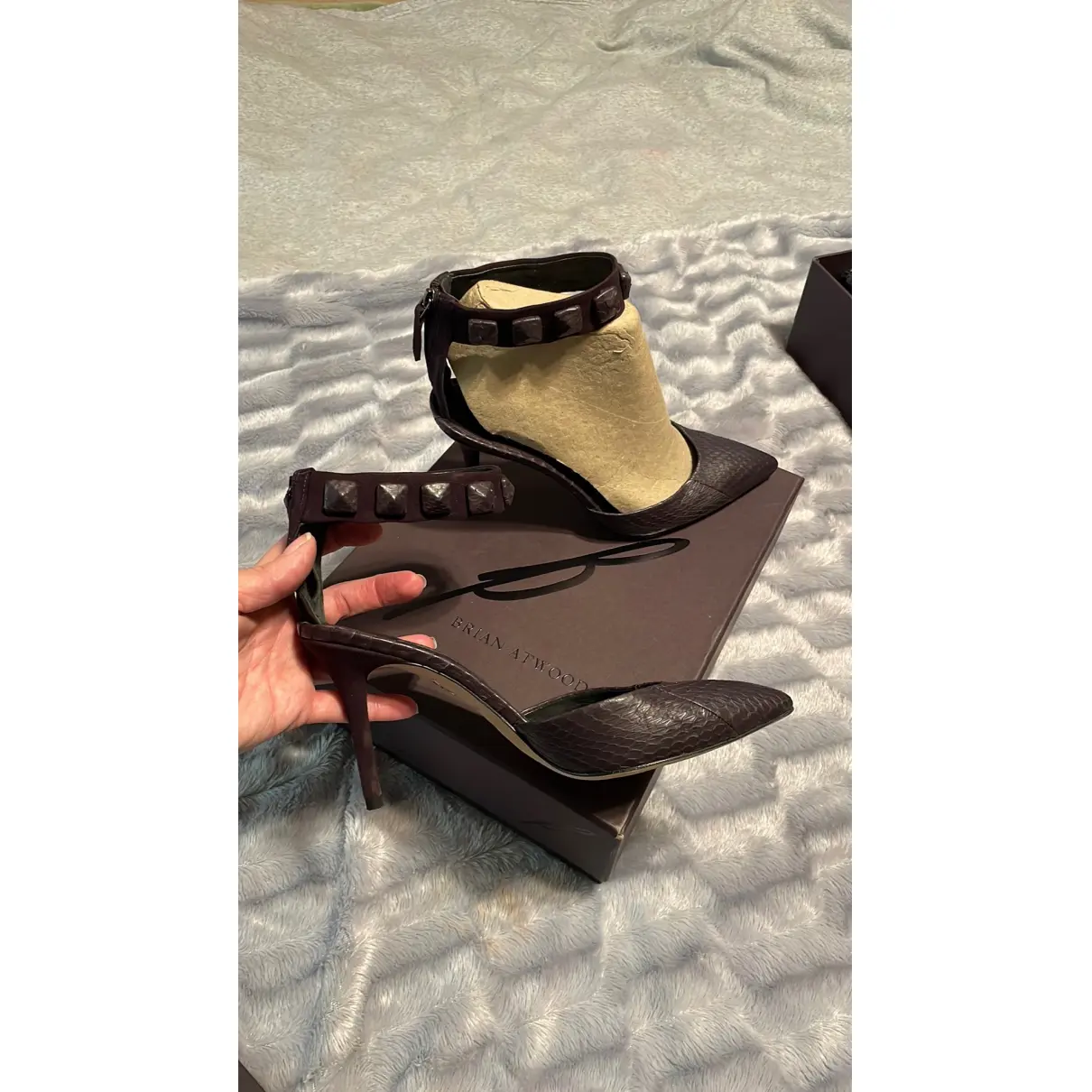 Leather heels Brian Atwood