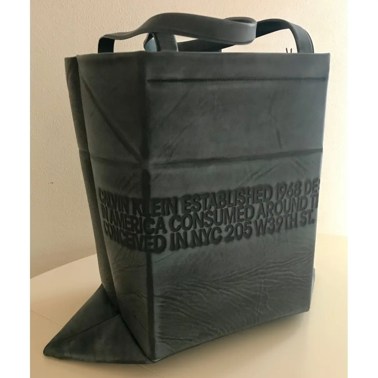 Buy Calvin Klein 205W39NYC Leather handbag online