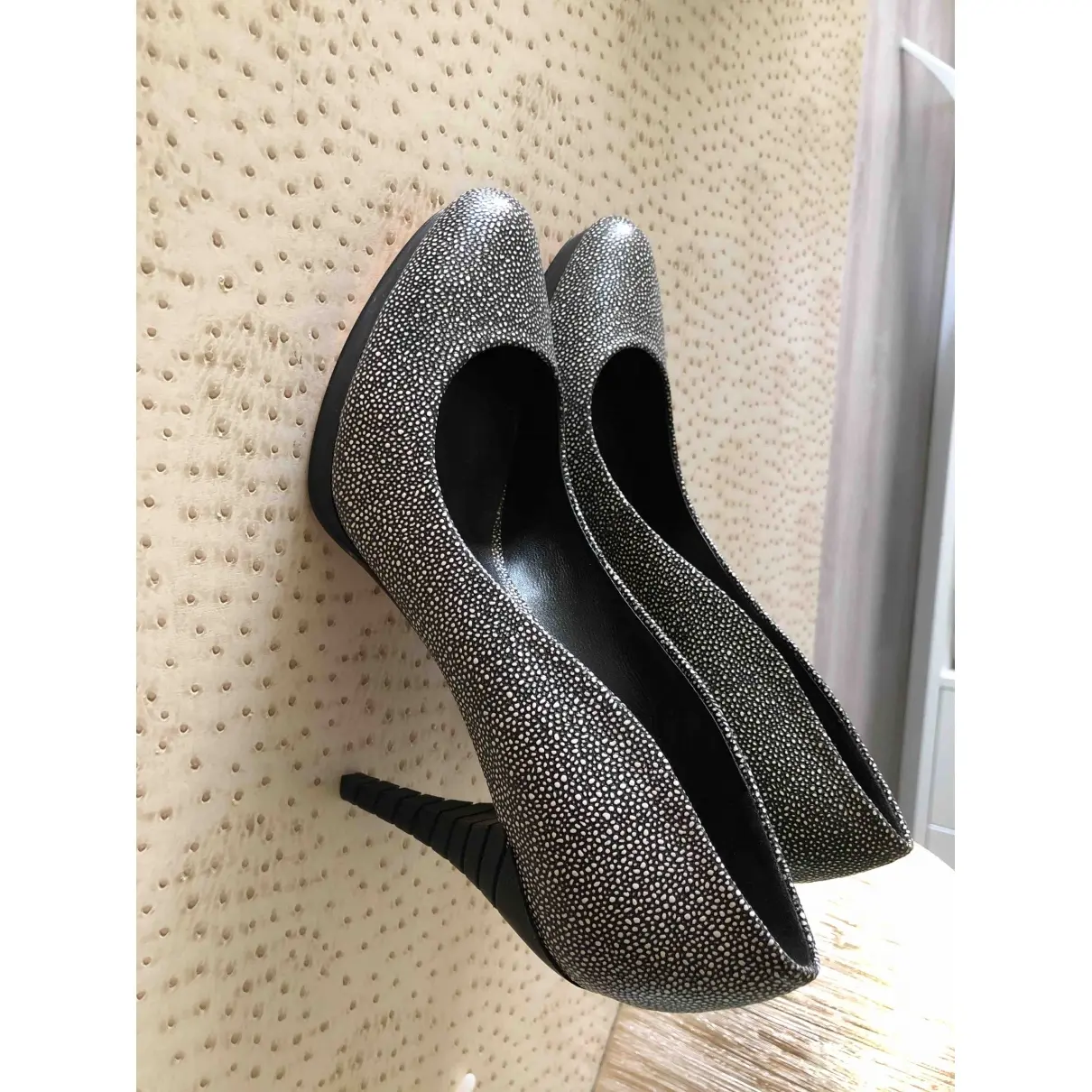 Calvin Klein Leather heels for sale
