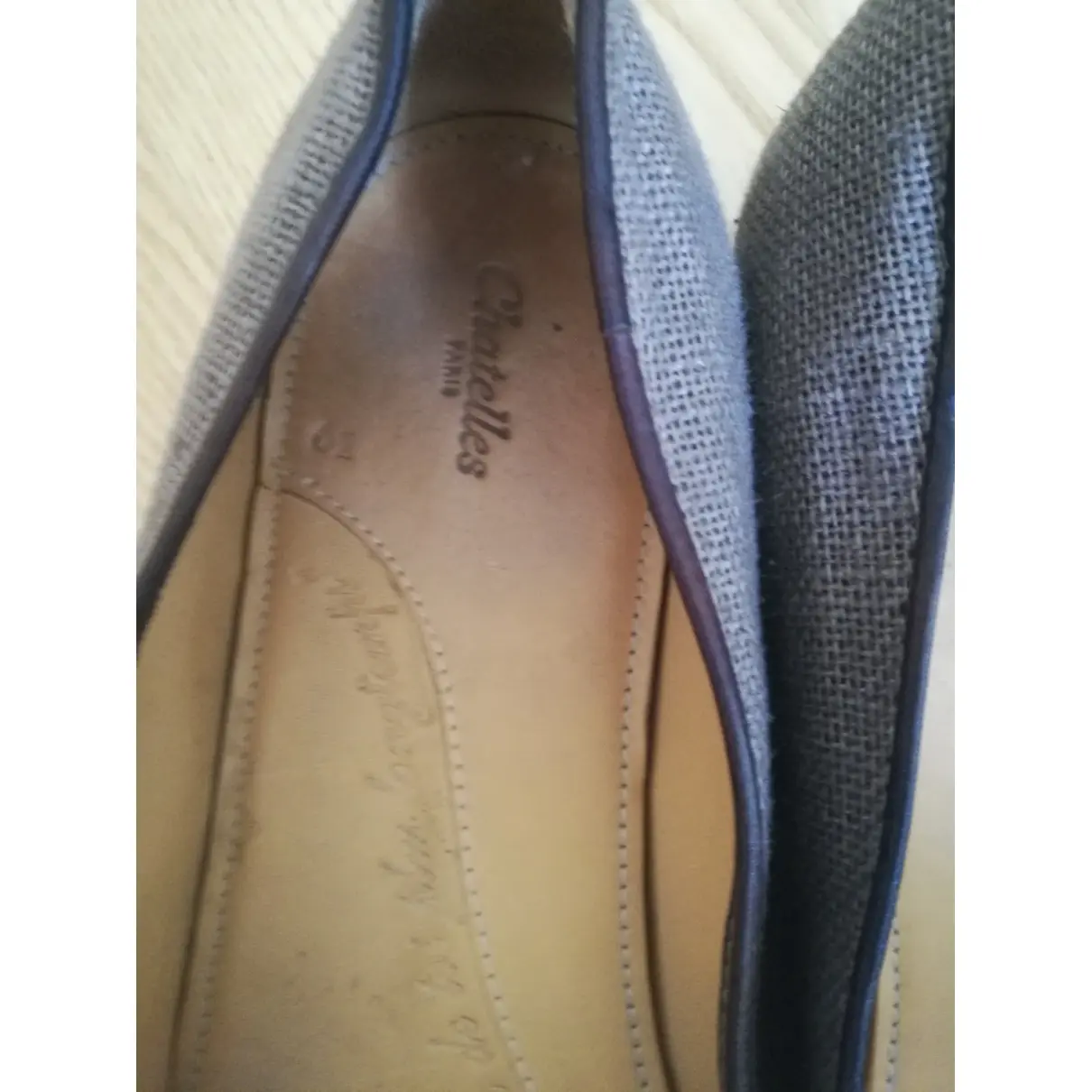 Leather flats Chatelles