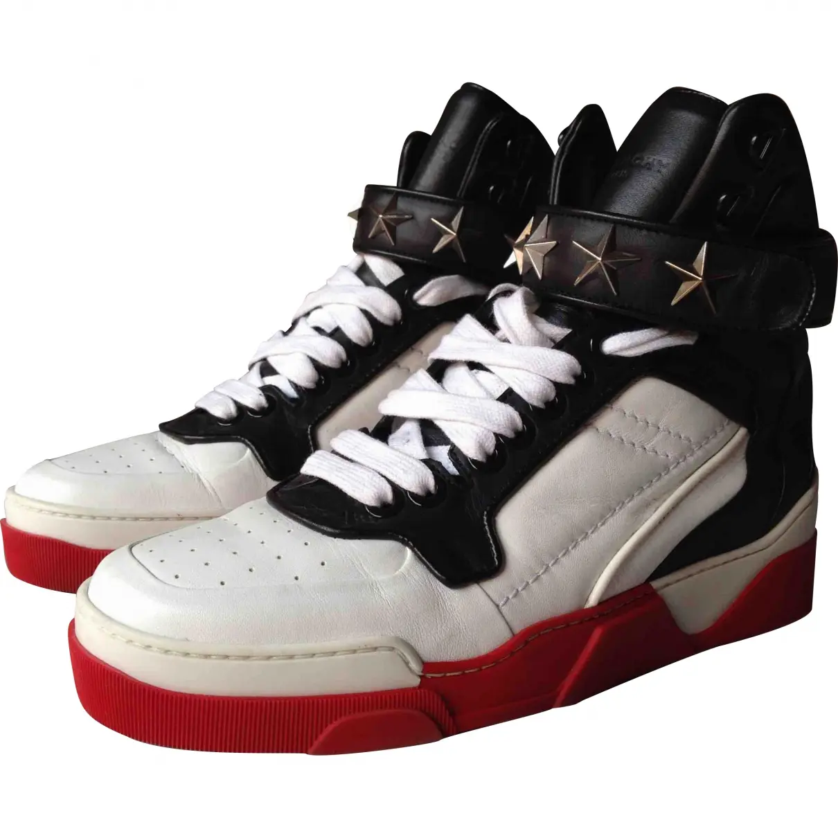 Leather high trainers Givenchy