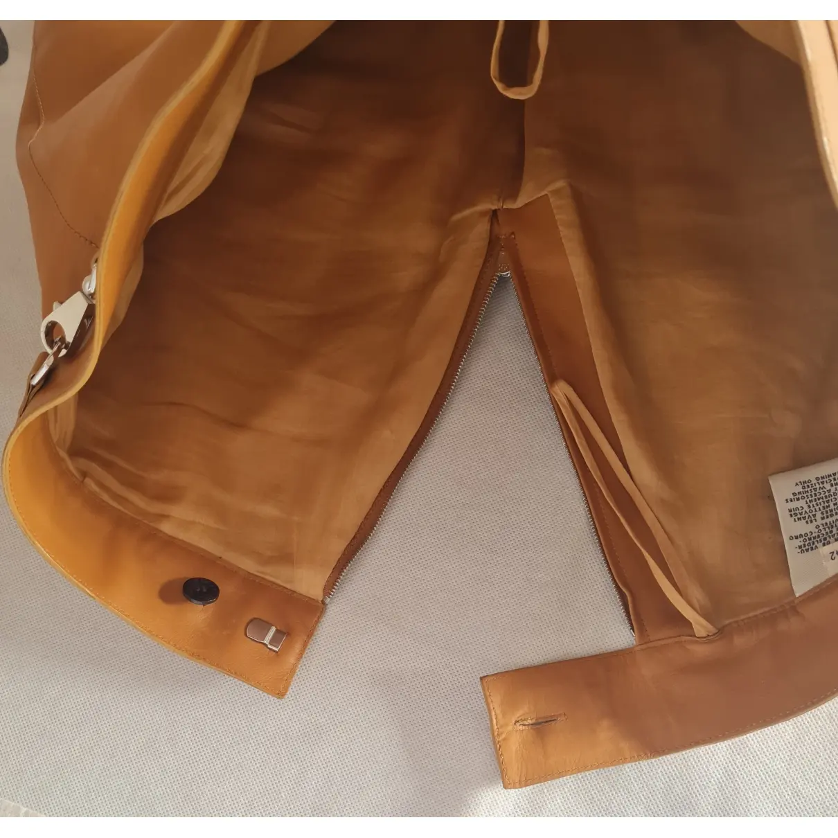 Leather skirt Hermès