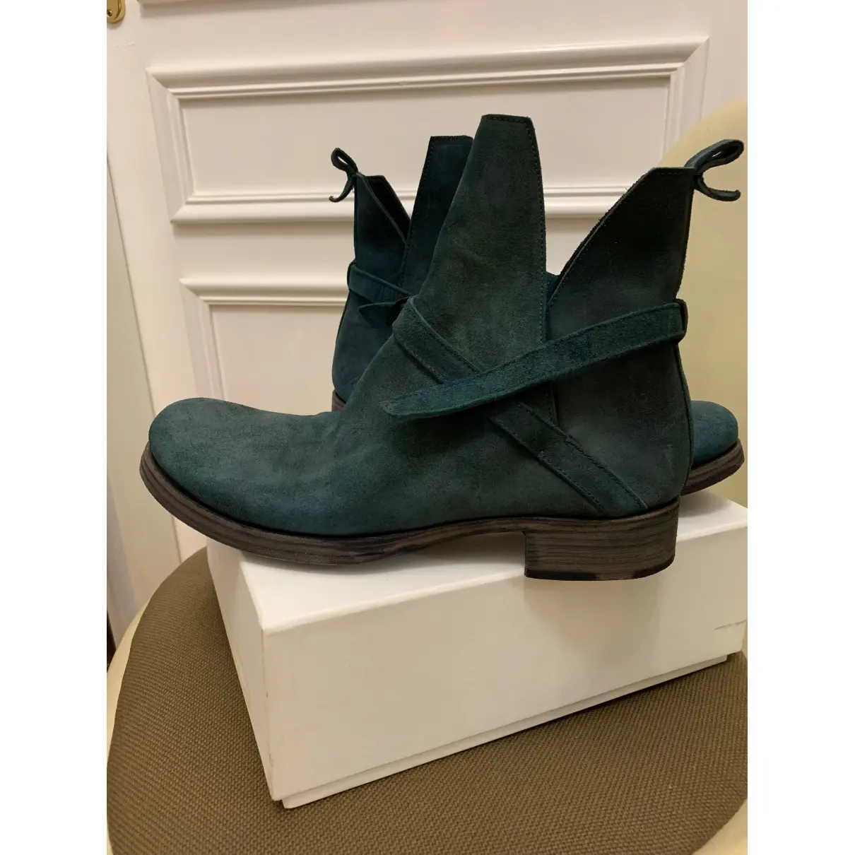 Leather boots MA+