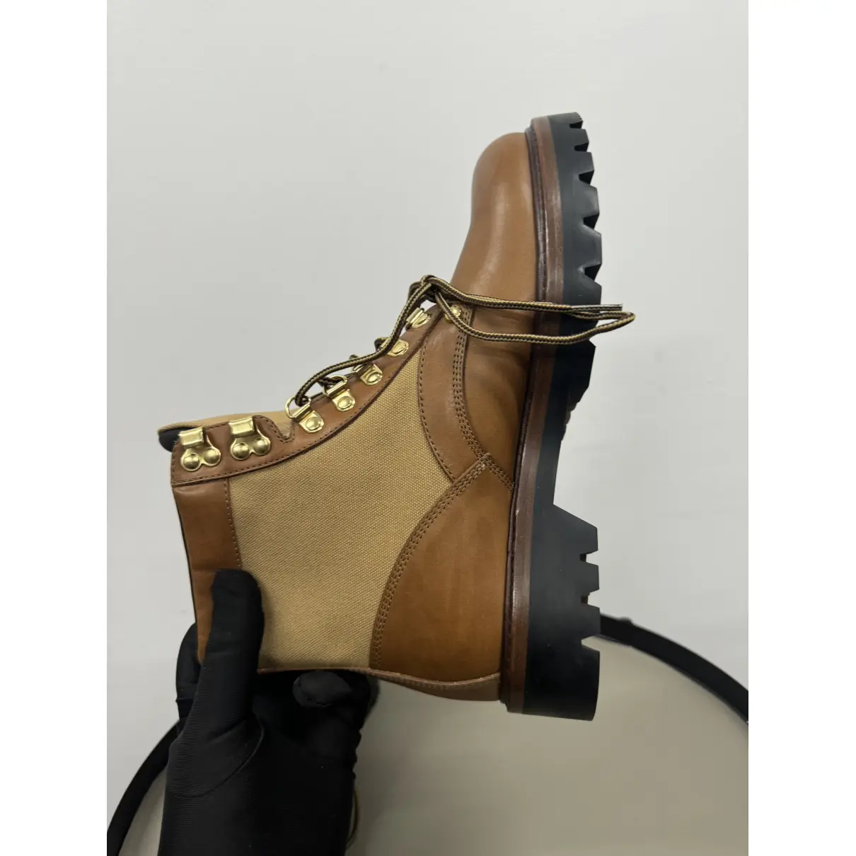 Oberkampf leather boots Louis Vuitton