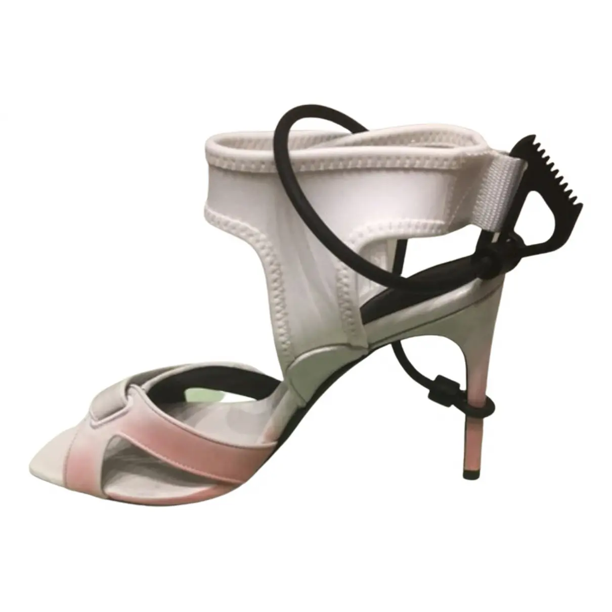 Leather sandals Off-White