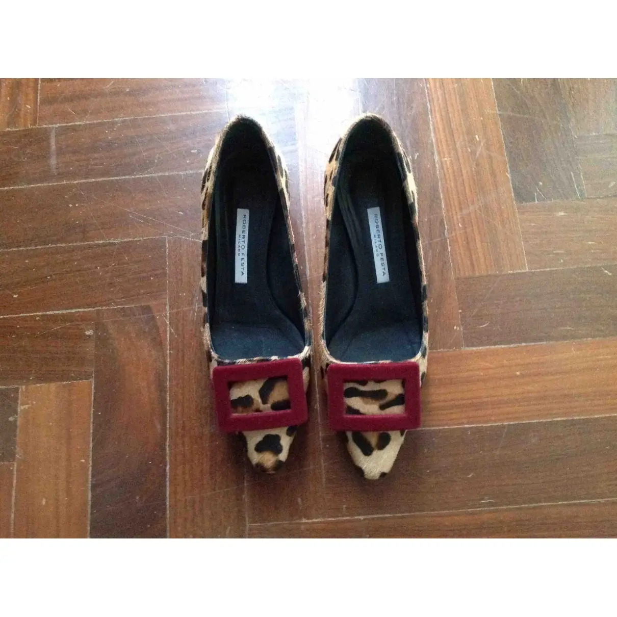 Roberto Festa Leather heels for sale