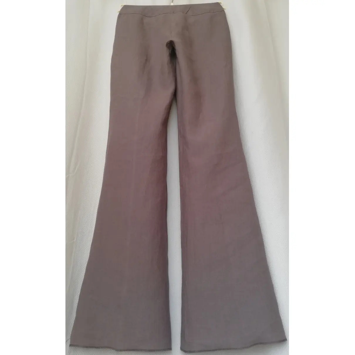 Linen large pants Max & Co