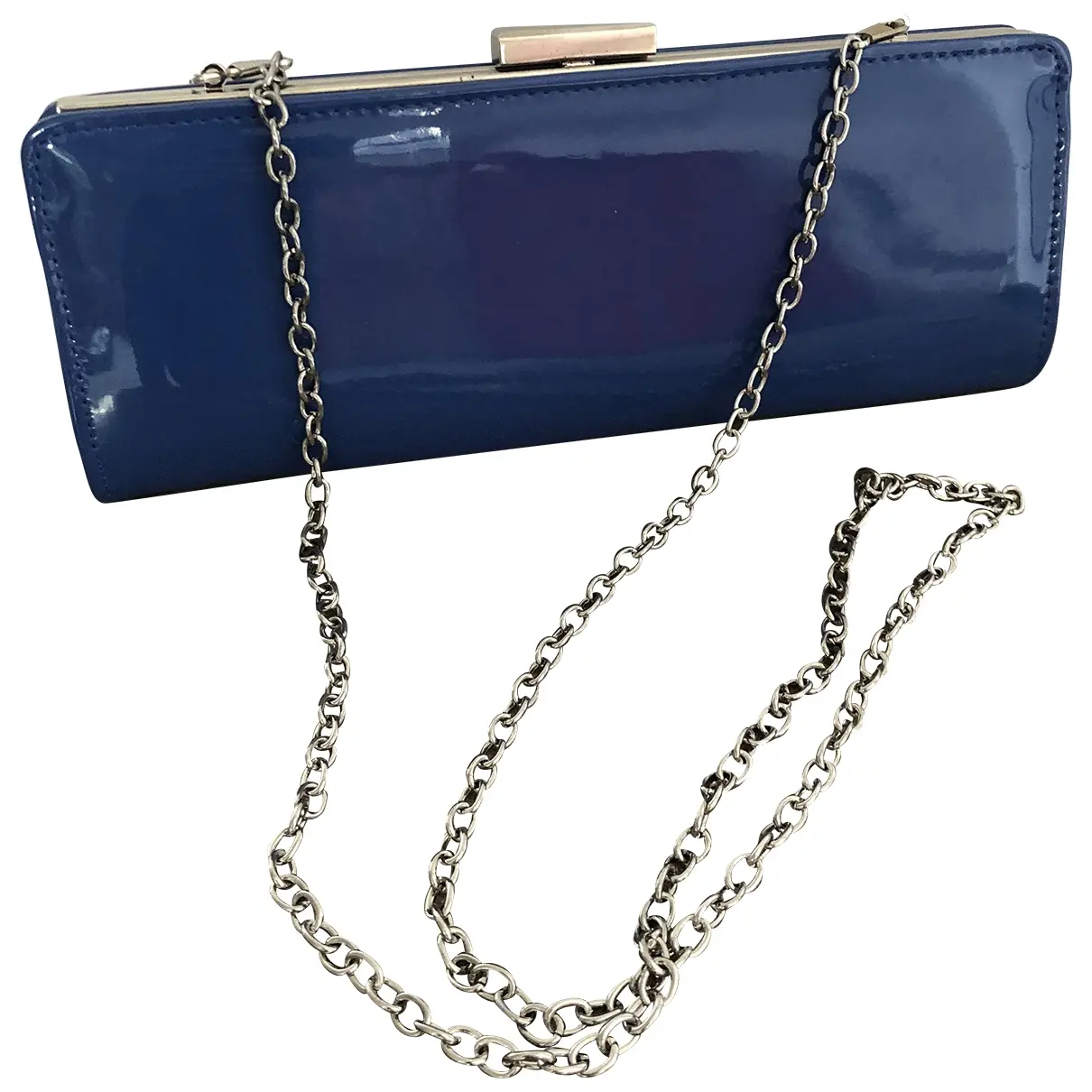 Patent leather clutch bag Costume National