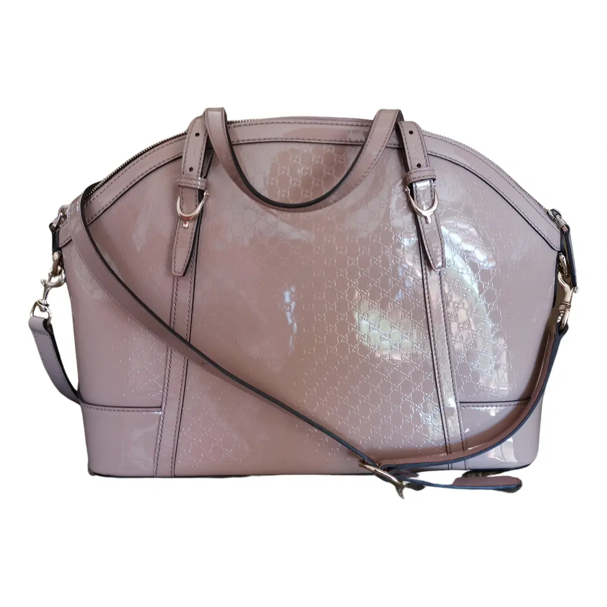 Dôme patent leather bag Gucci
