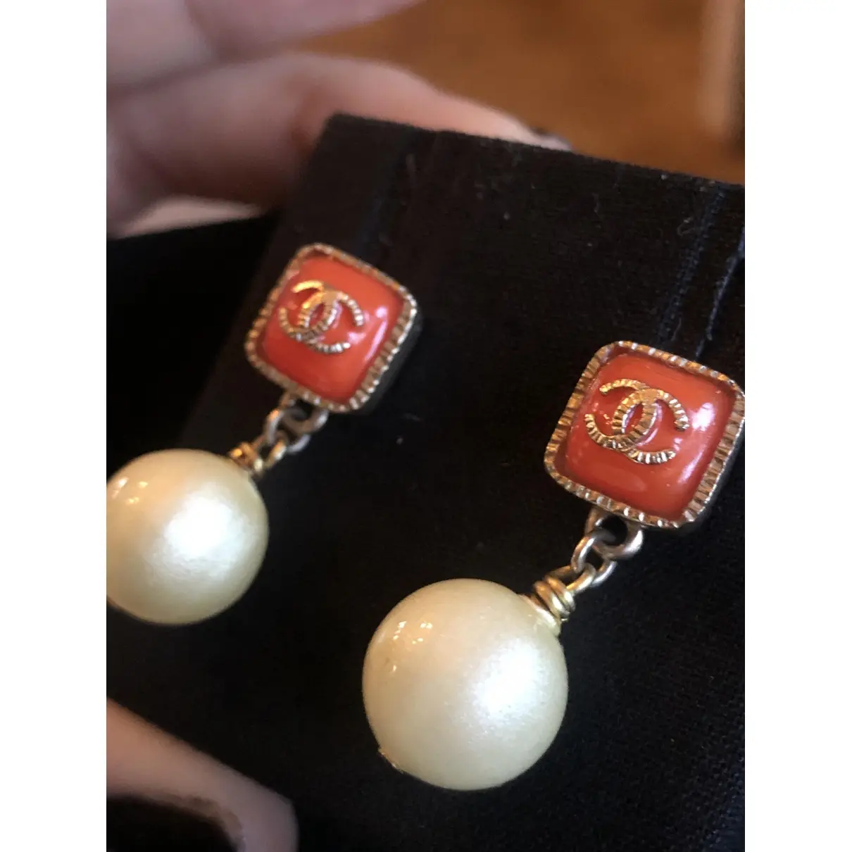 Buy Chanel Pearls earrings online