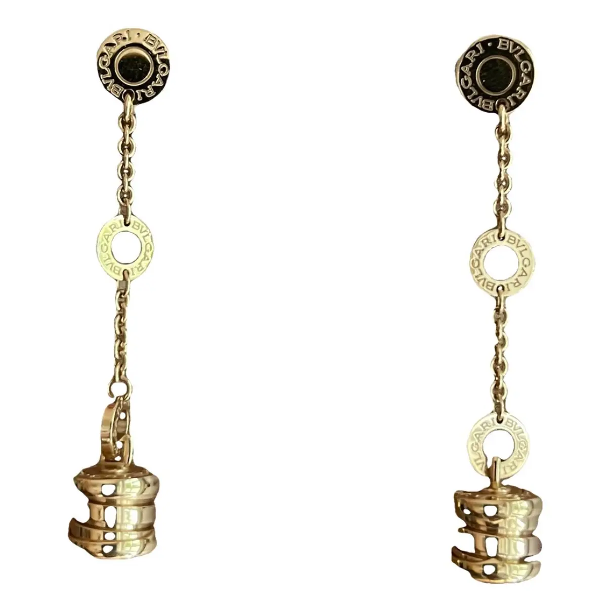 Buy Bvlgari B.Zero1 pink gold earrings online