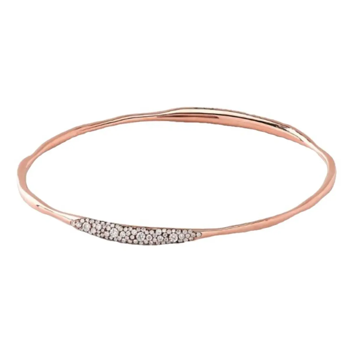 Pink gold bracelet