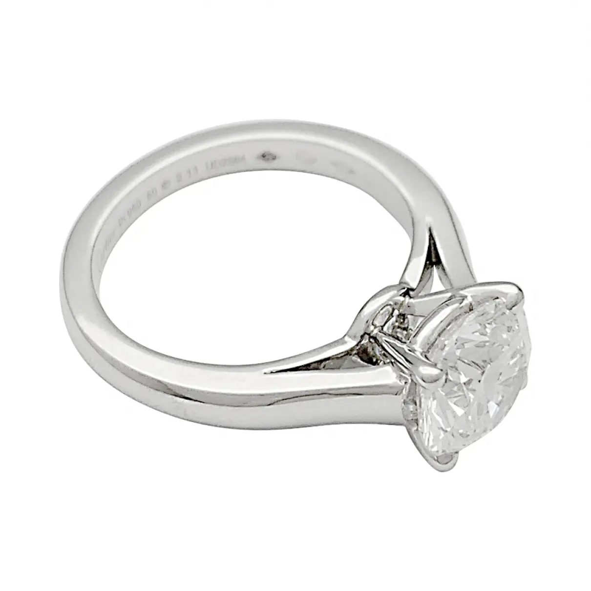 1895 platinum ring Cartier