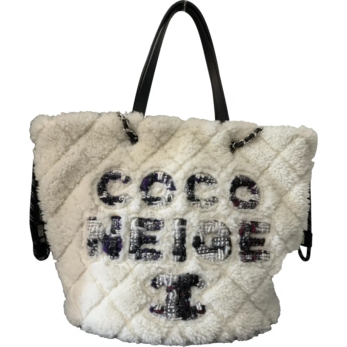 Shearling tote Chanel