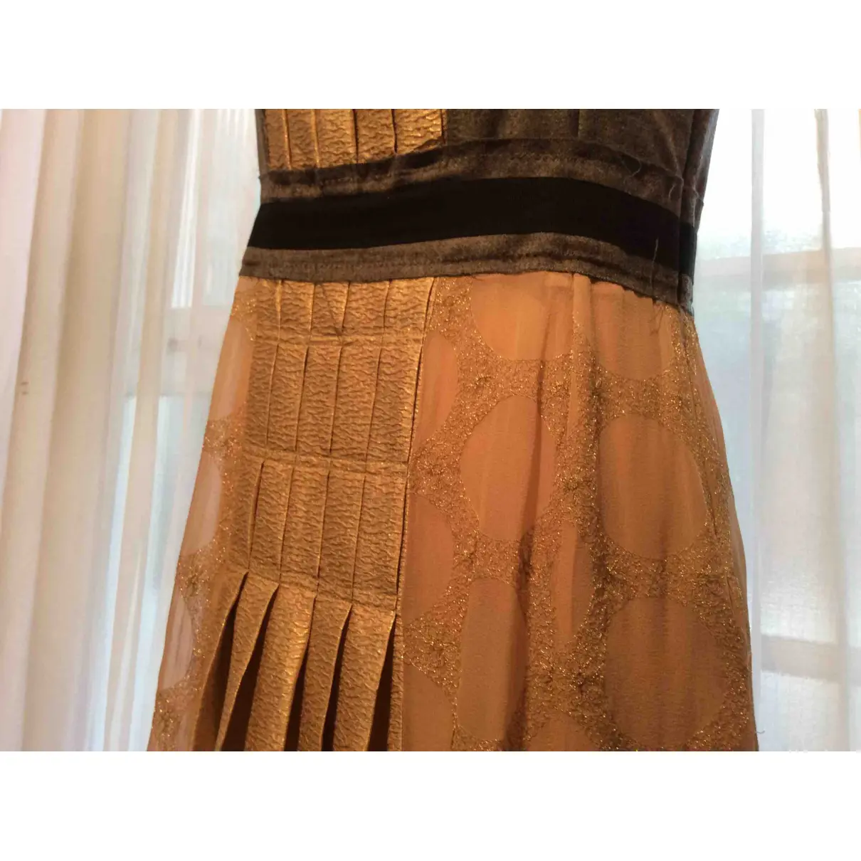 Silk mid-length dress Cacharel