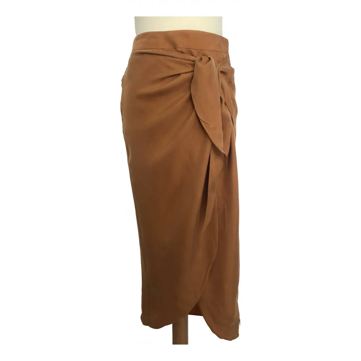 Silk mid-length skirt Coster Copenhagen