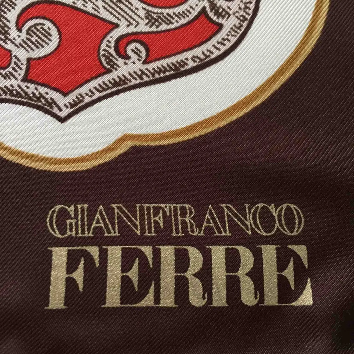 Gianfranco Ferré Silk neckerchief for sale