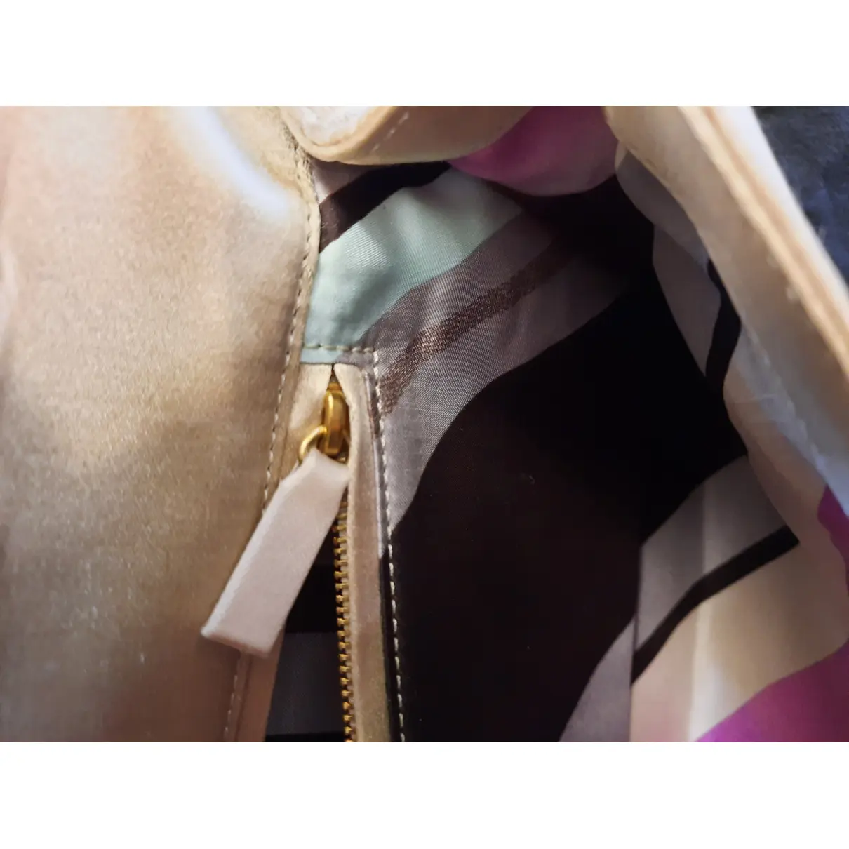 Silk handbag Gianni Versace