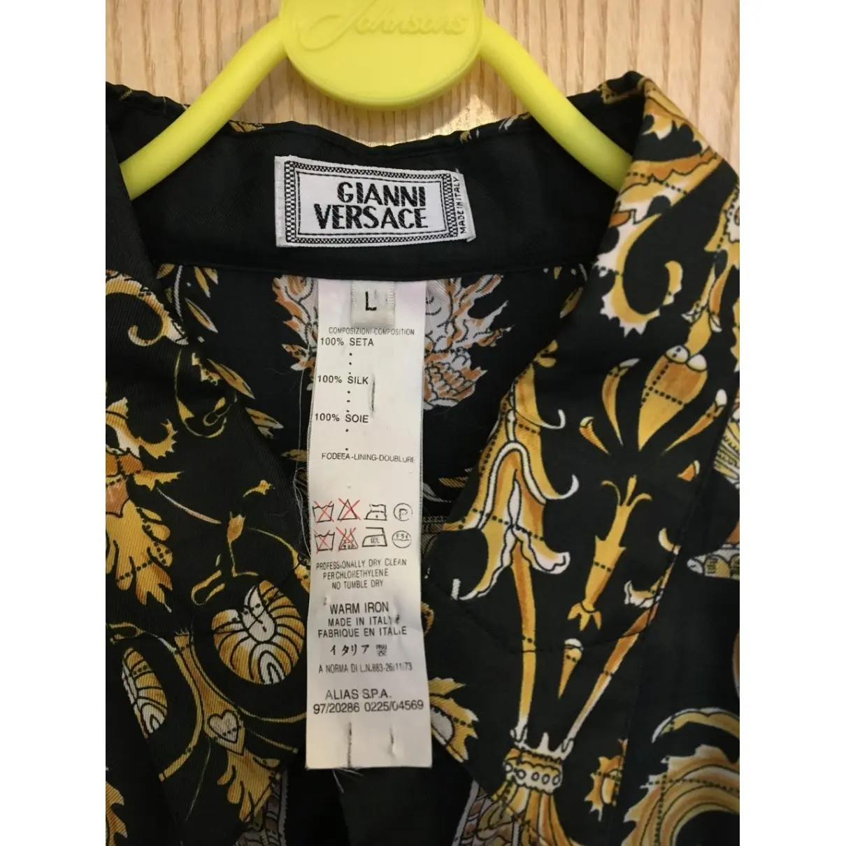 Buy Gianni Versace Silk shirt online - Vintage