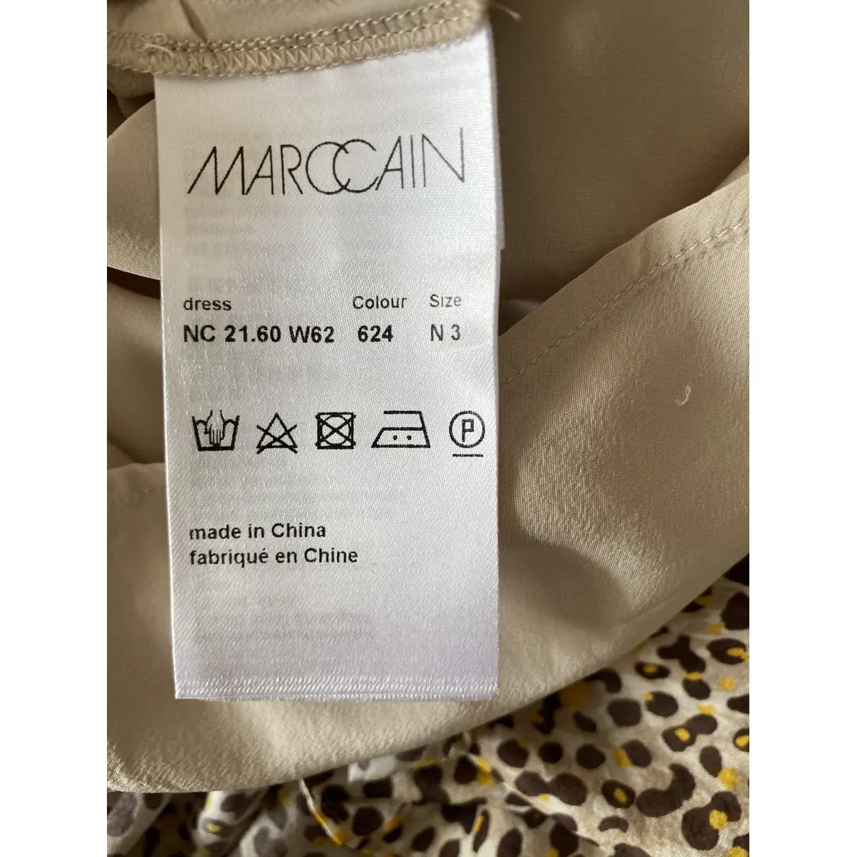 Silk maxi dress Marc Cain