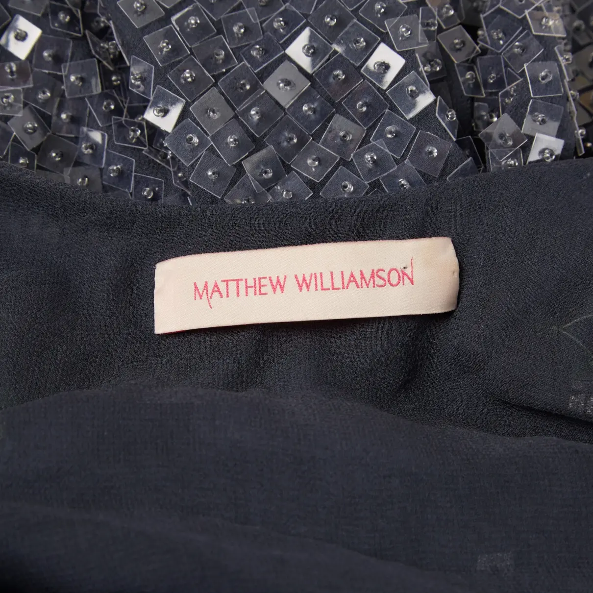 Buy Matthew Williamson Silk mid-length dress online