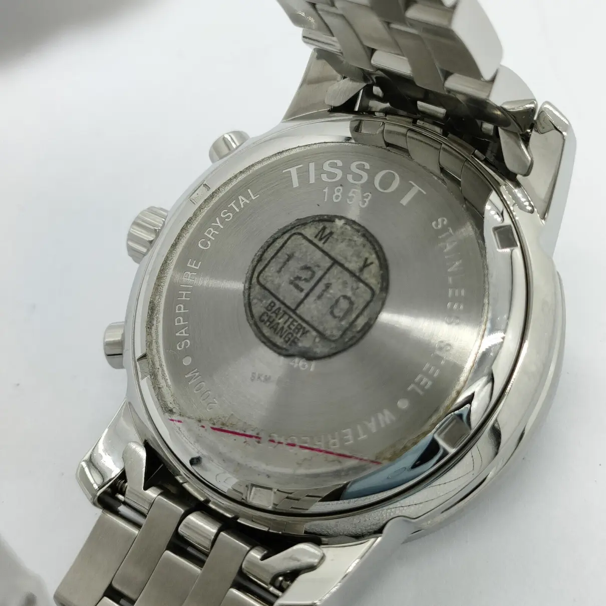 Silver watch Tissot