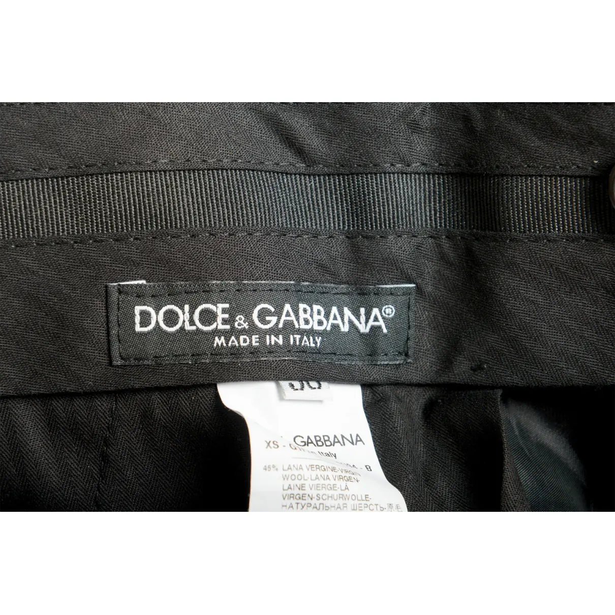 Wool suit Dolce & Gabbana