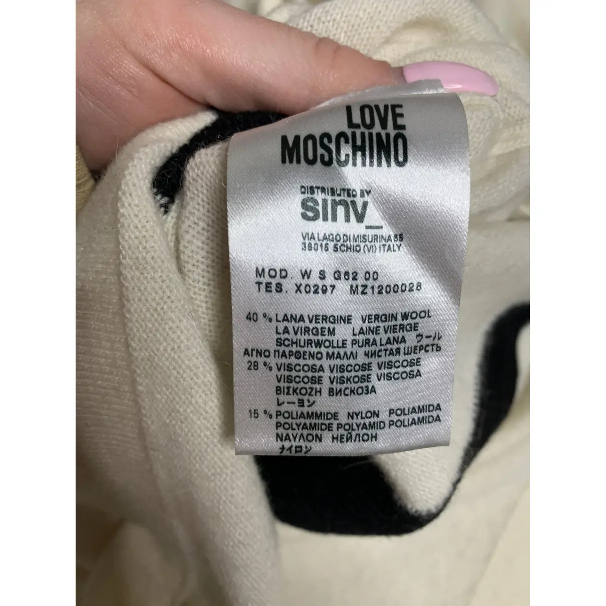 Buy Moschino Love Wool jumper online