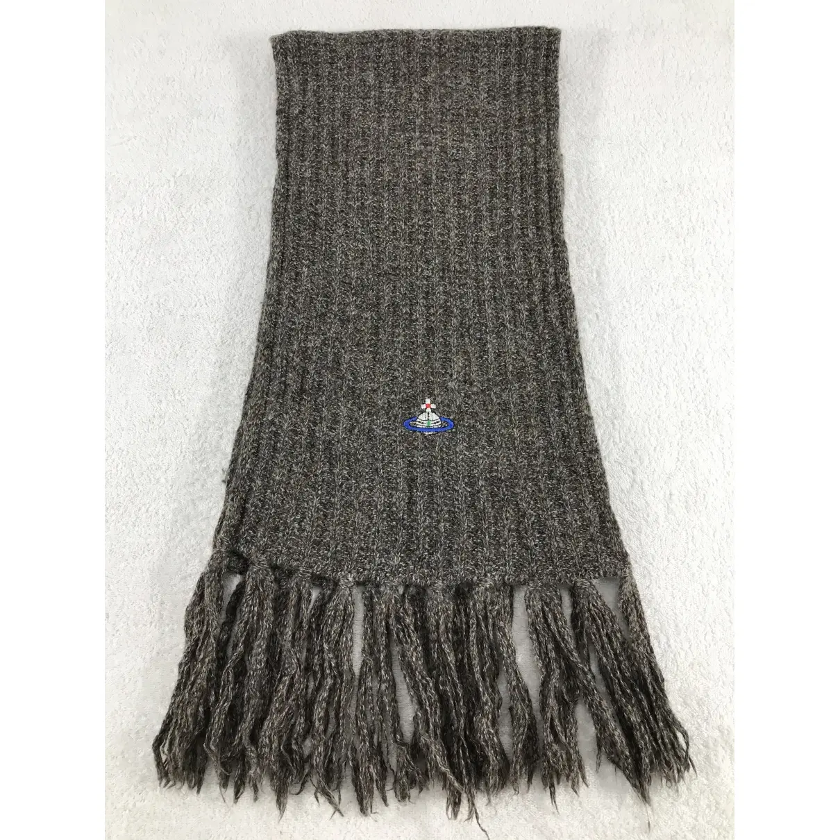 Vivienne Westwood Wool scarf & pocket square for sale