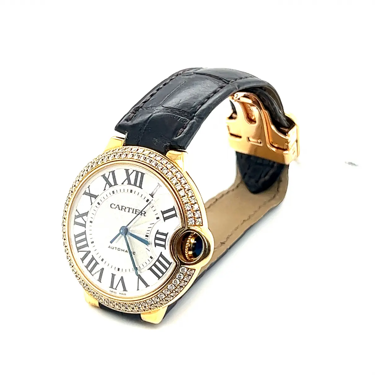 Yellow gold watch Cartier
