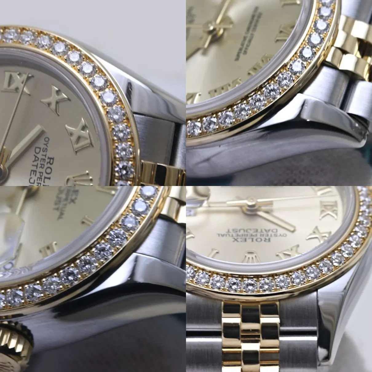 Lady DateJust 28mm yellow gold watch Rolex