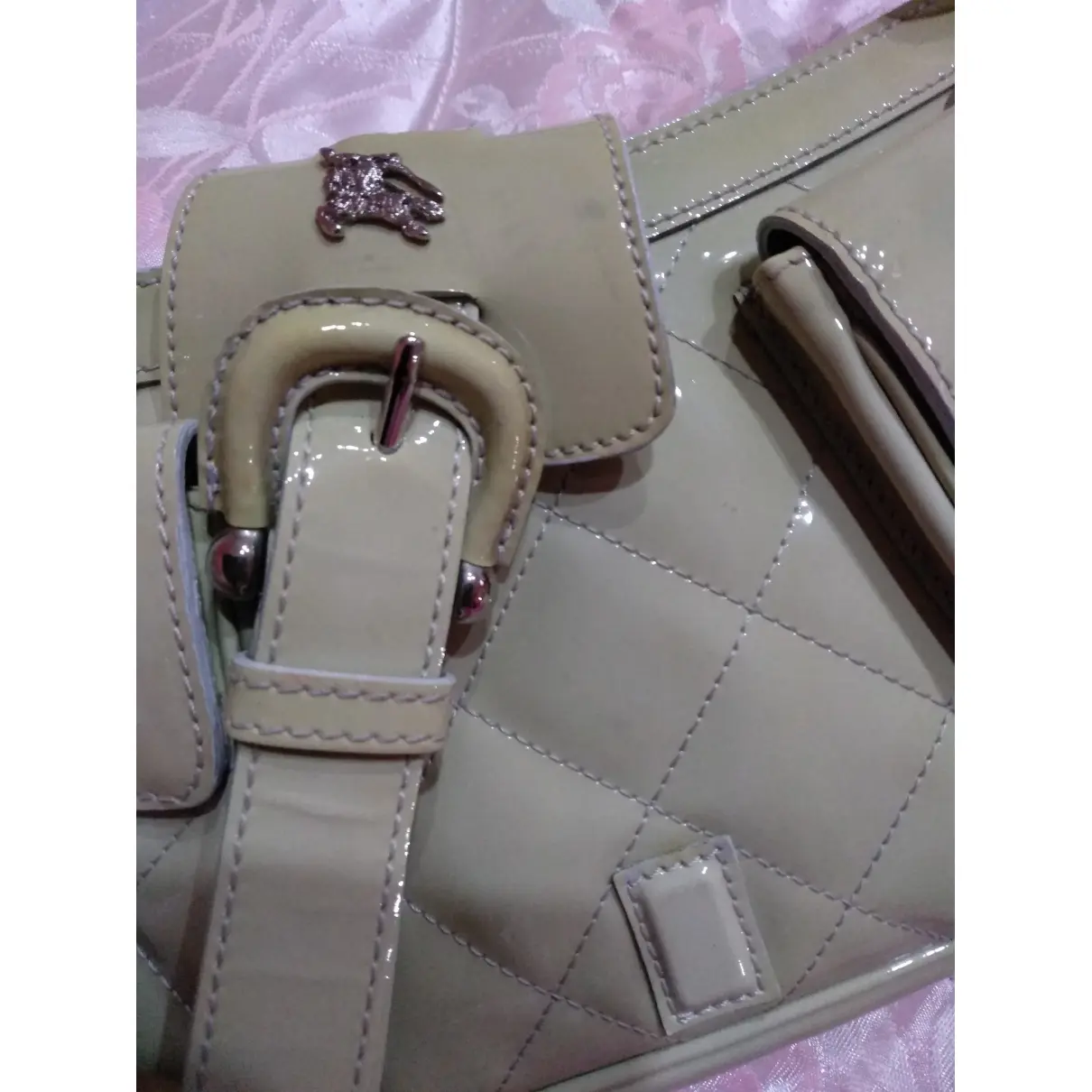 Buy Burberry Patent leather crossbody bag online