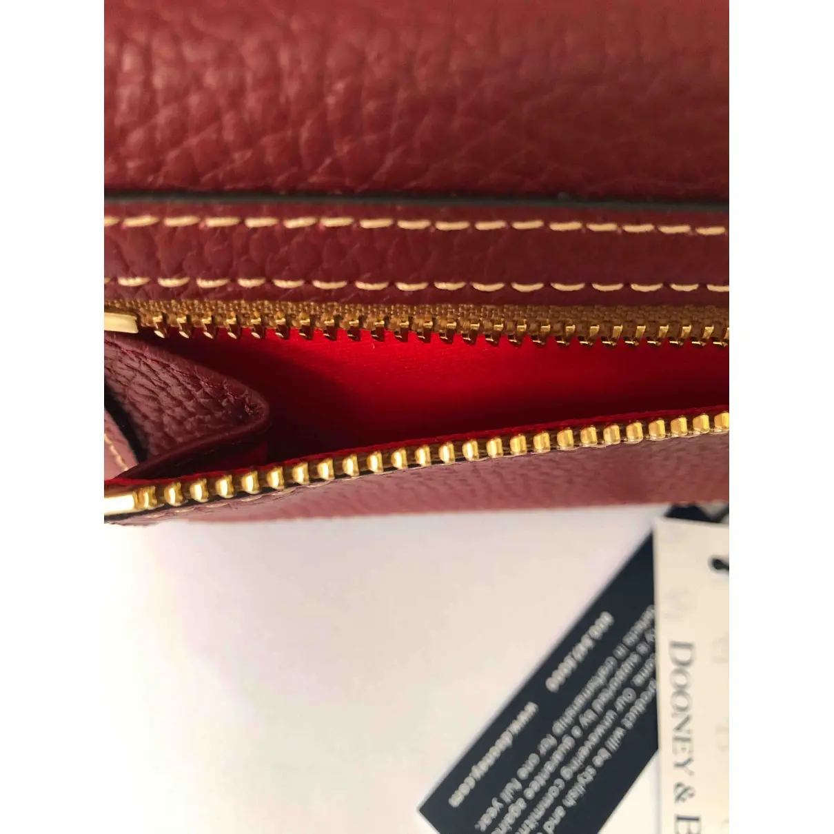 Patent leather wallet Dooney and Bourke
