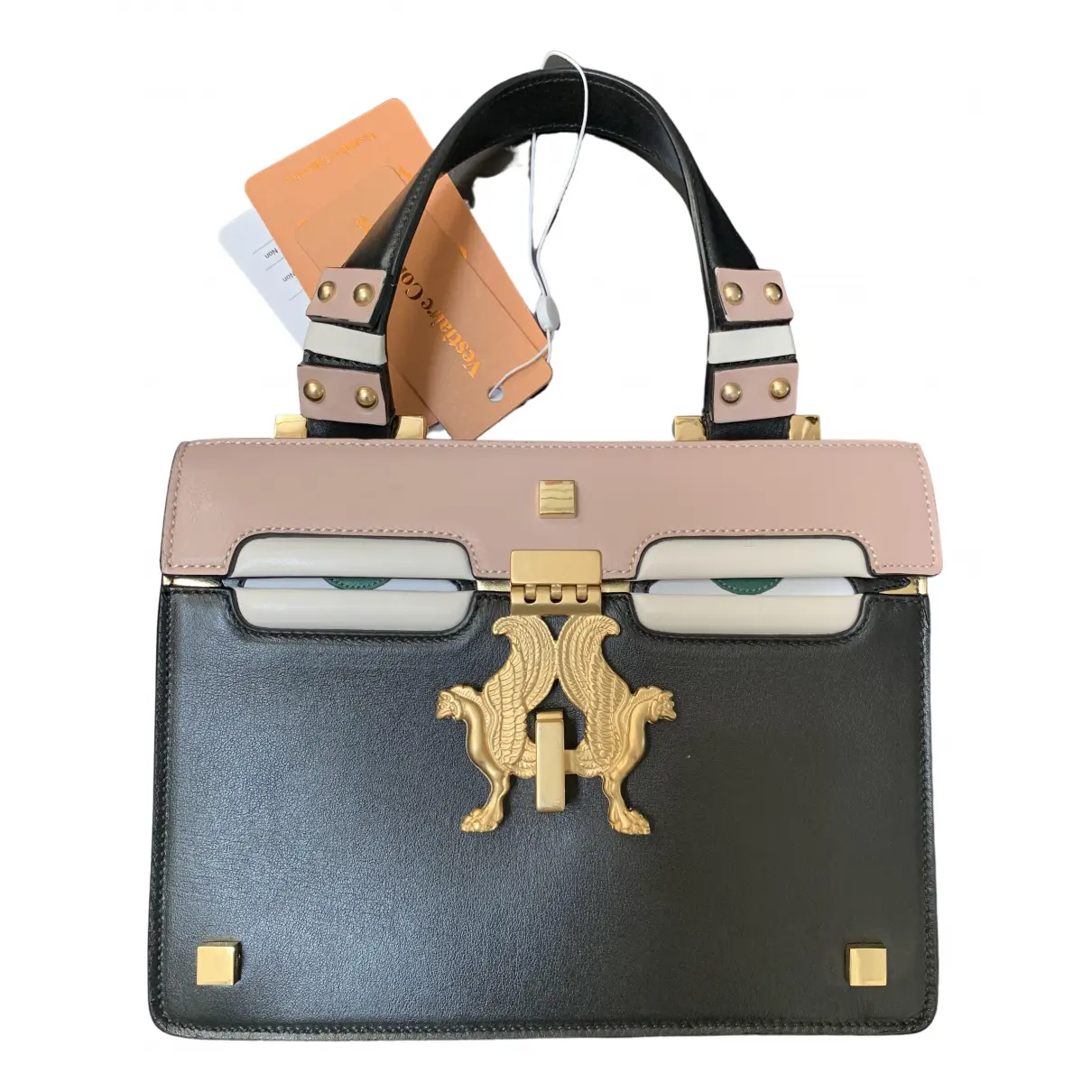 Patent leather handbag Giancarlo Petriglia