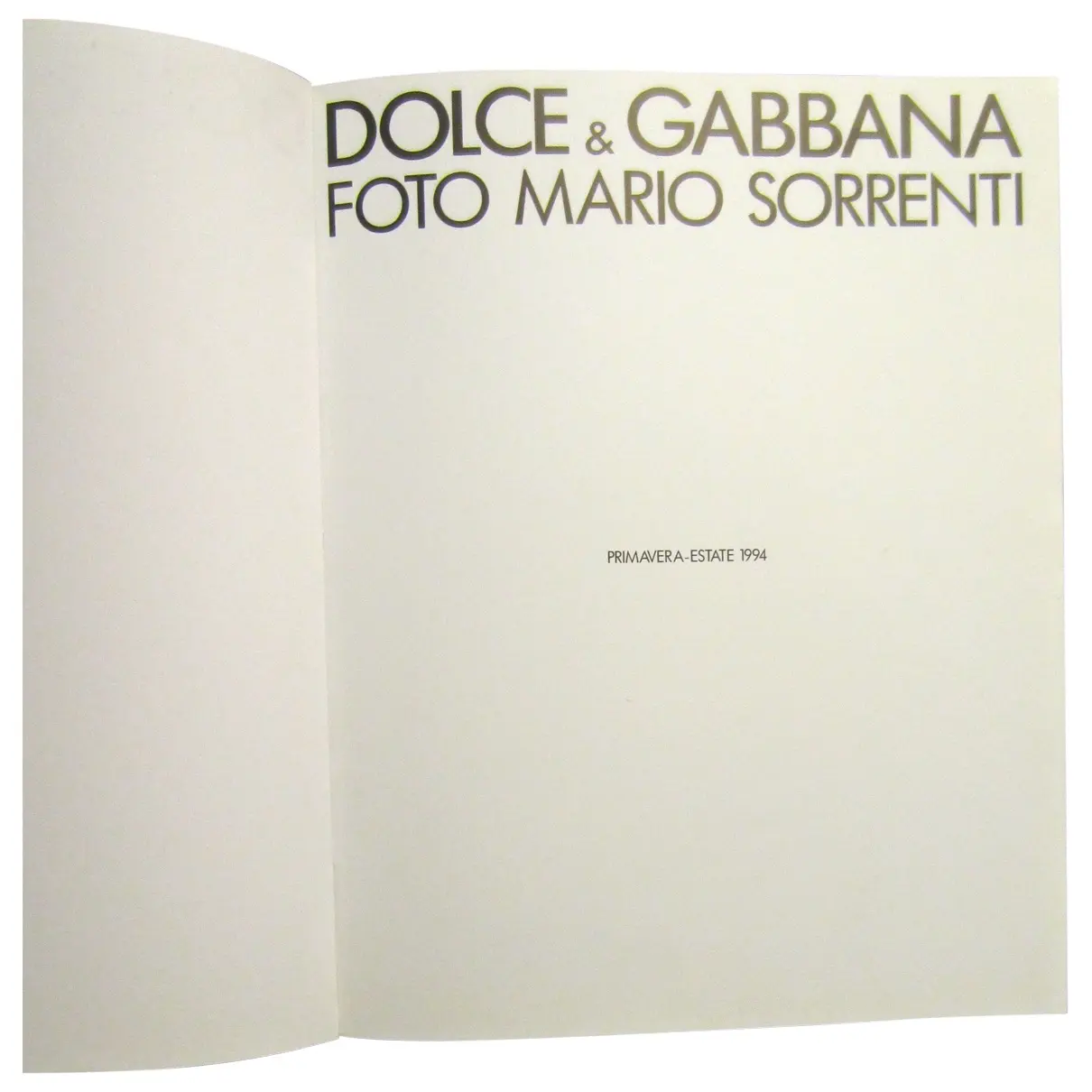 Photography Dolce & Gabbana