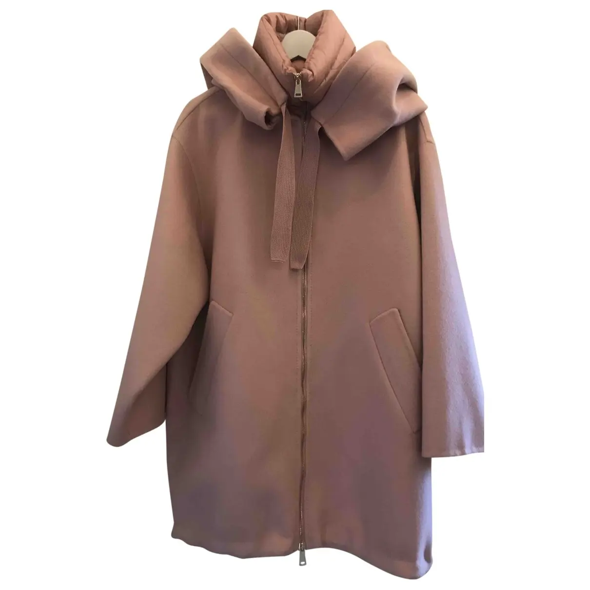 Classic cashmere coat Moncler