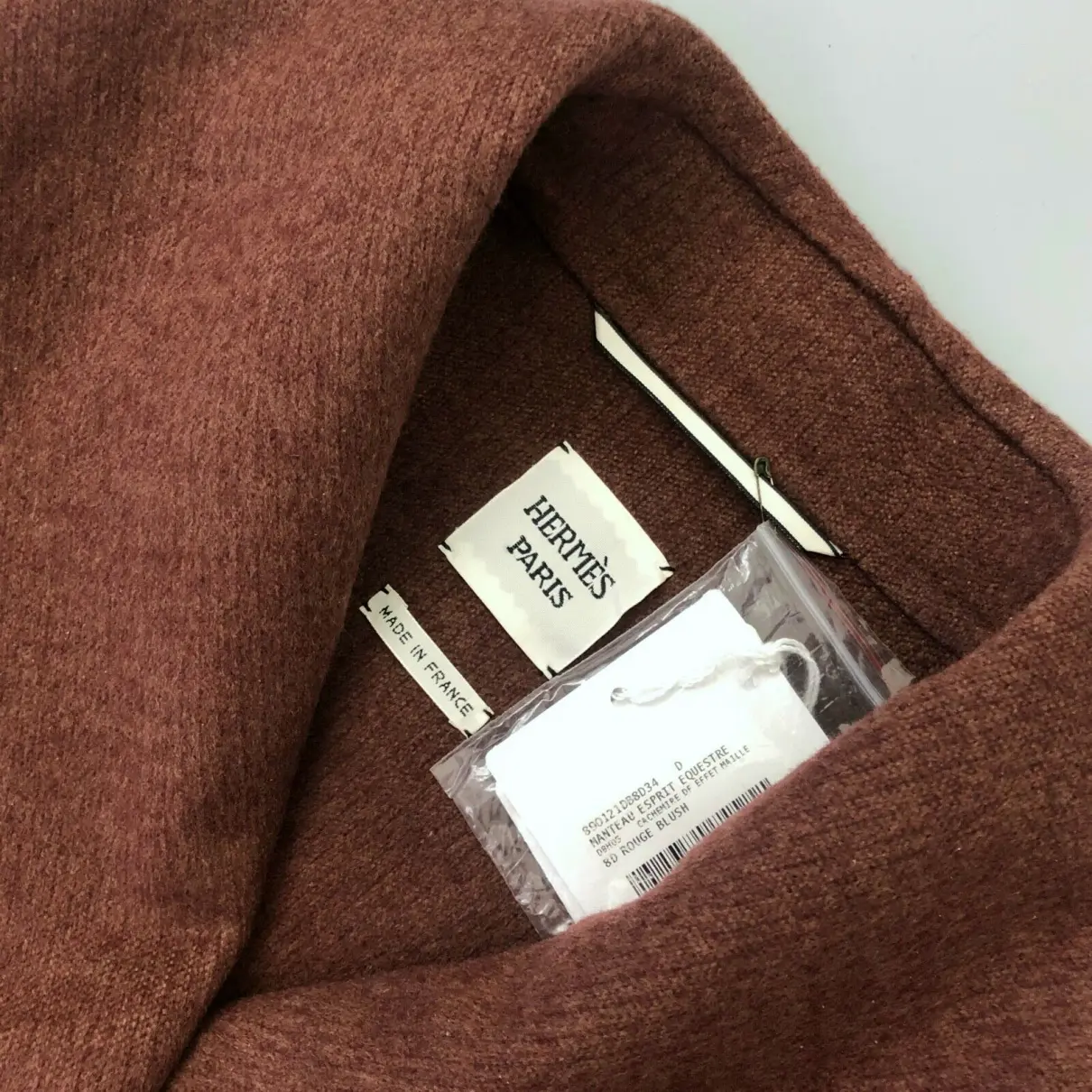 Cashmere coat Hermès