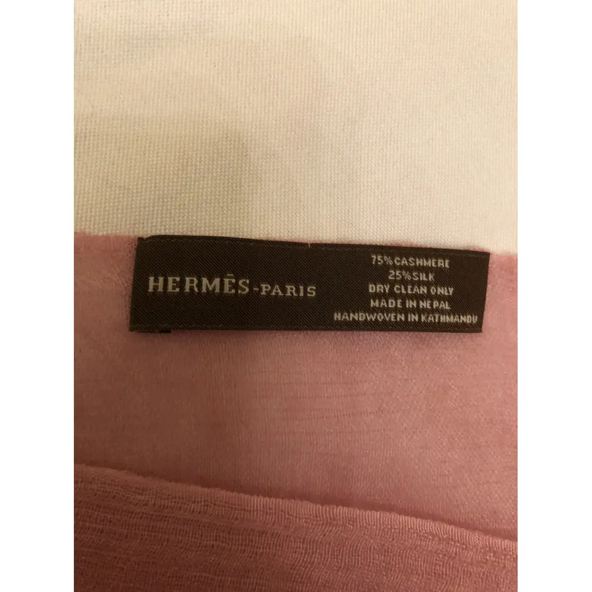 Cashmere stole Hermès