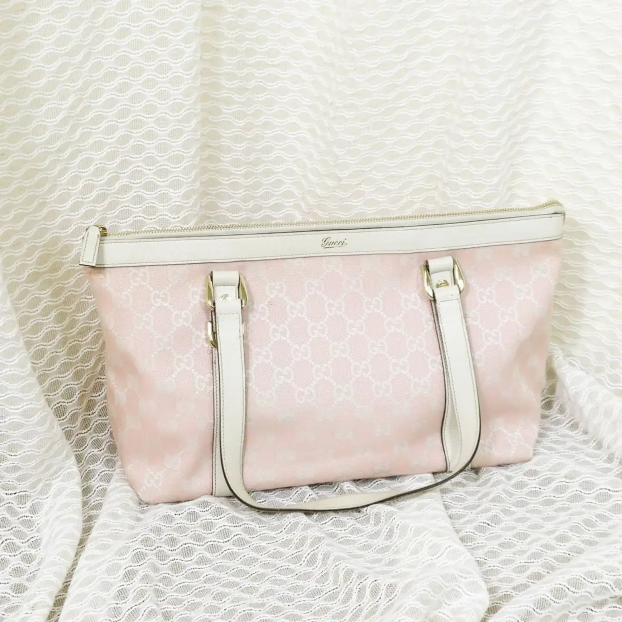 Abbey cloth handbag Gucci - Vintage