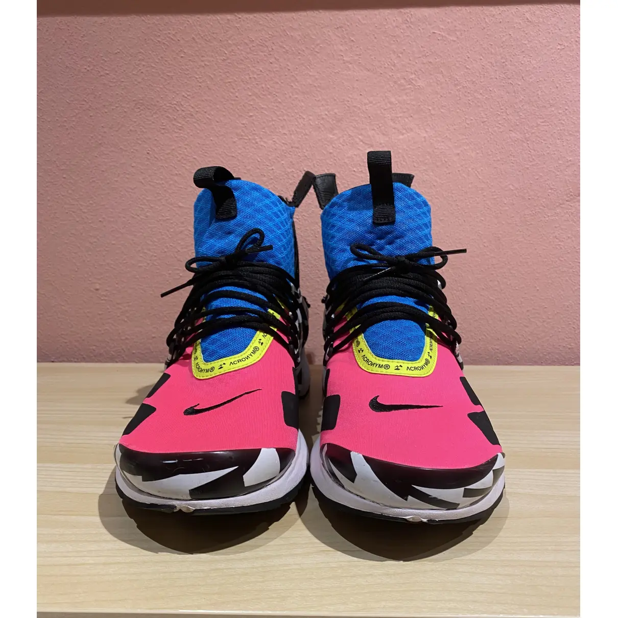 Buy Nike x Acronym Air Presto cloth high trainers online