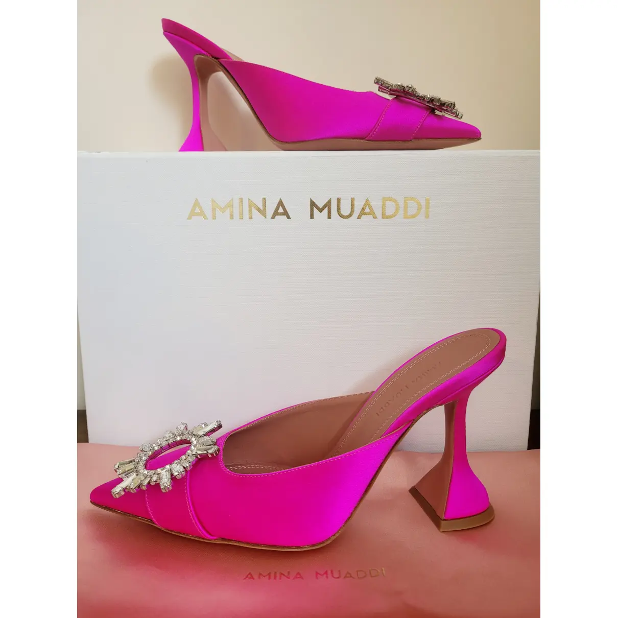 Buy AMINA MUADDI Begum cloth sandal online